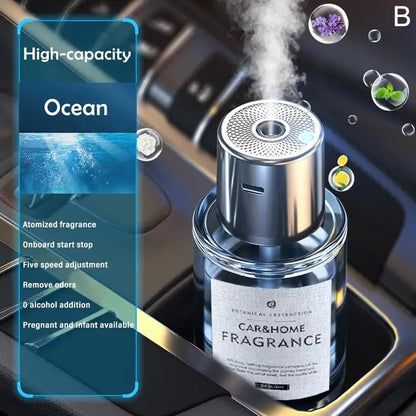 Car Air Freshener Electric Auto Air Diffuser Aroma Accessories Air Vent Car Mist Humidifier Perfume Car Fragrance Aromather L7G4